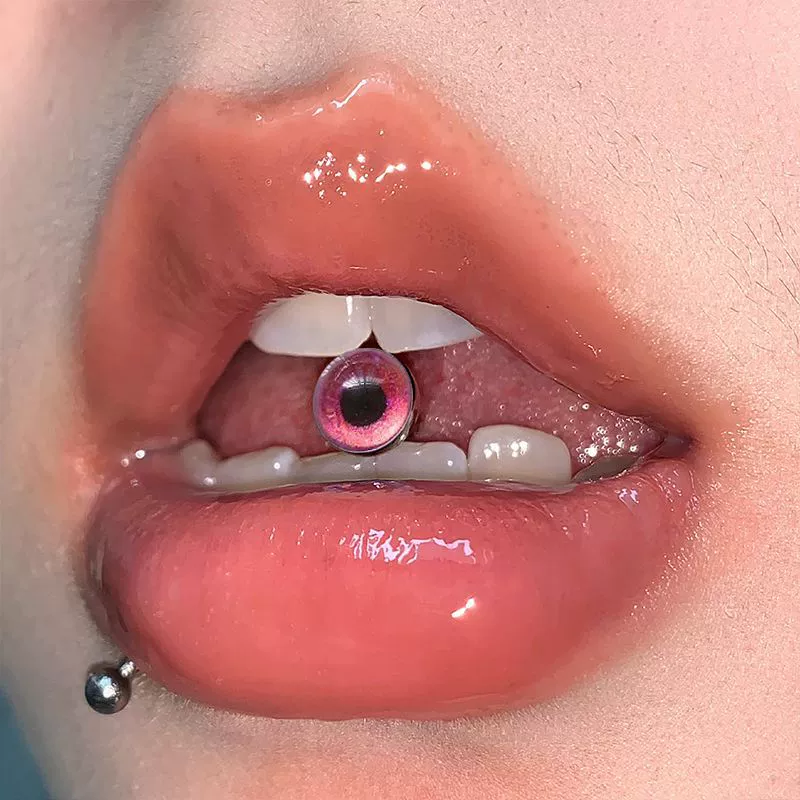 Тейп piercing язык из нержавеющей стали, европейский стиль