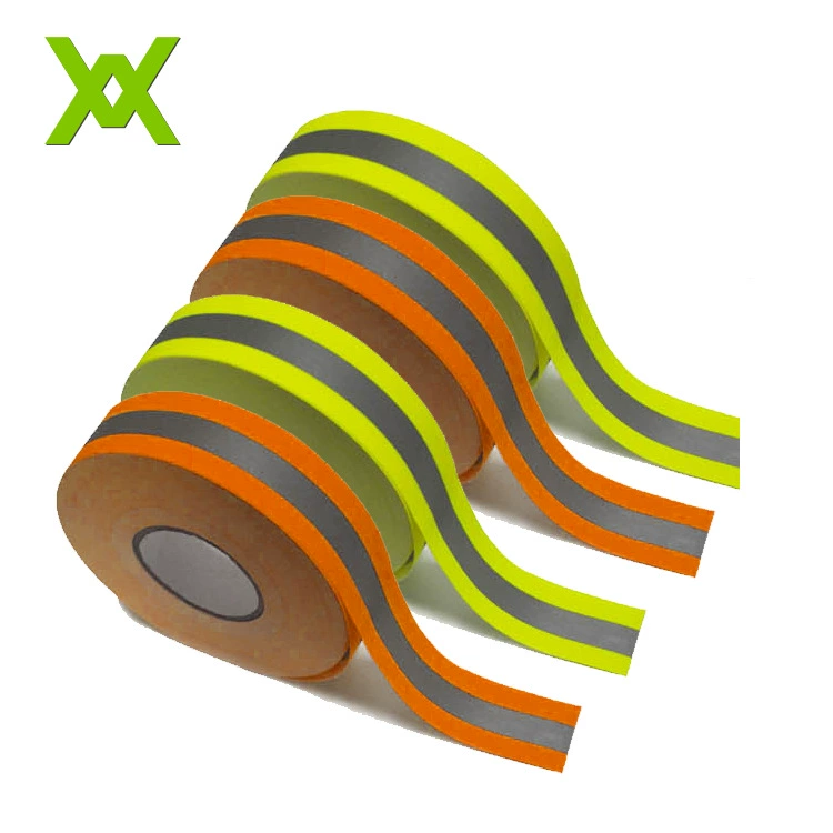 Yongkang Wanxiao Фабрика Оптовая Яркий Серебряный TC Светоотражающая Ткань Полиэстер Хлопок Швейная Светоотражающая Пропускная Предупреждающая Одежда Светоотражающая