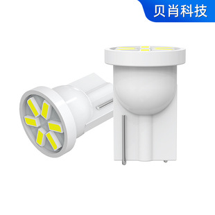 Cross-border source led car lights car tail box lights t10 indicator width lights 3014 6smd highlight roof lights reading lights