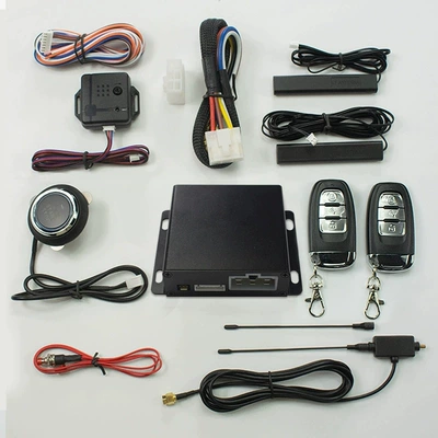 U6 Aluminum Alloy Model: New Car anti-theft device - u6-black-shell-with-mobile-app-english
