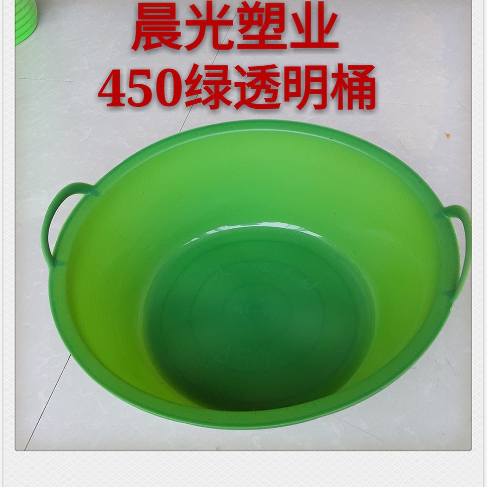 供应建筑用泥盆汽车压不破纯牛津料450透明灰盆