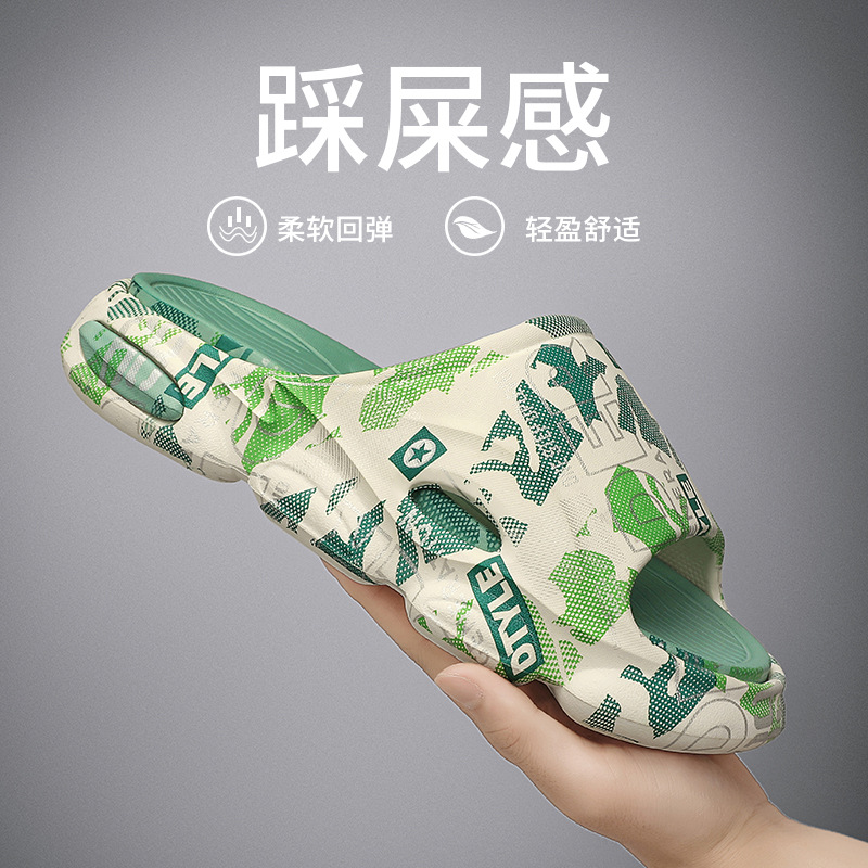 2023 zapatillas de pareja transfronterizas moda de verano casual hombres y mujeres flip-flops slip-on deportes zapatillas de moda más sandalias de tamaño