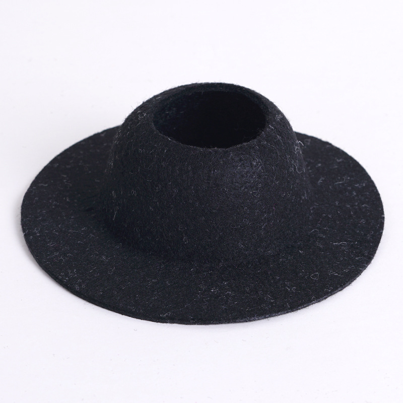 Labu nuevo sombrero de feltero abierto sombrero de cúpula sombrero accesorios de moda sombrero mini sombrero muñeca