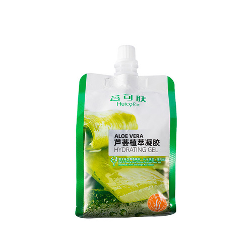 Aloe vera gel aloe vera gel 300g large capacity moisturizing and hydrating facial care cream bag manufacturer wholesale