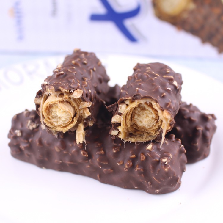 Korean imported snack X-5 peanut milk filled chocolate bar 36g piece cocoa butter