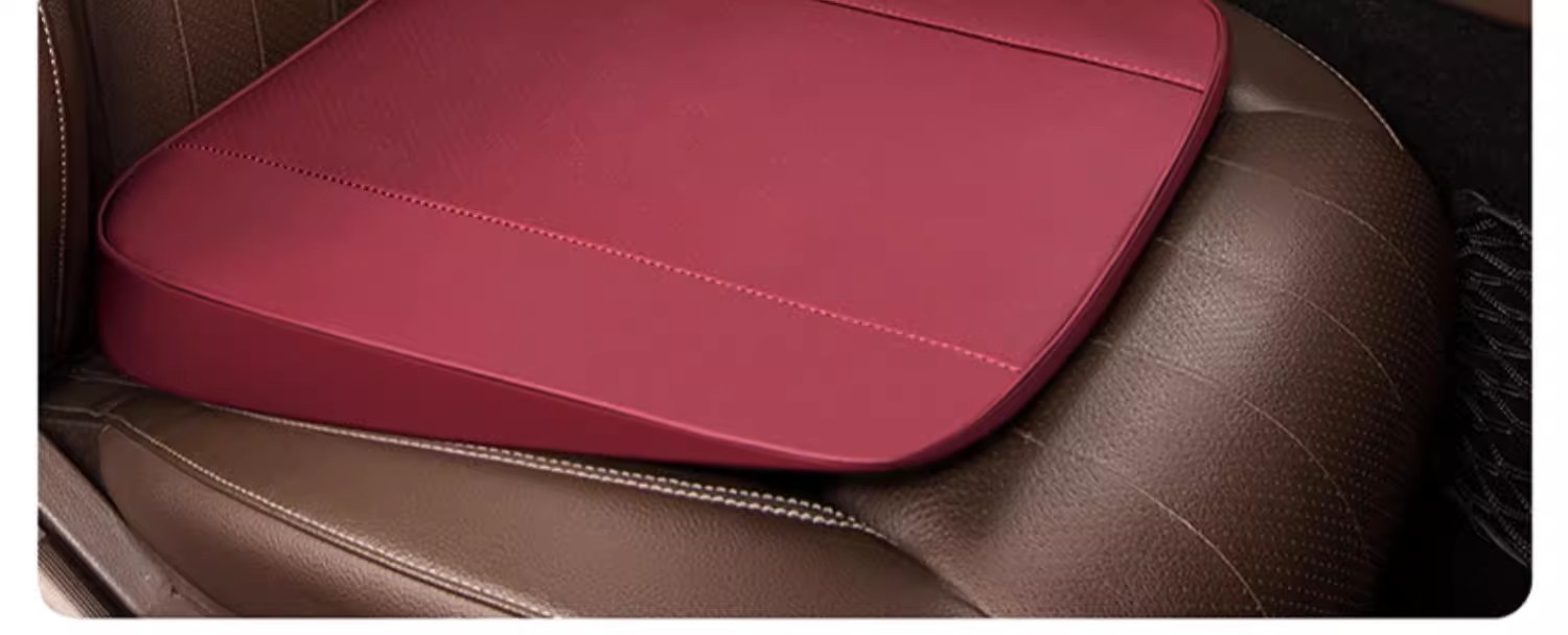 Car Seat Cushion with Increased Height and Thickness, Special for Learning to Drive, Driver's License Seat Cushion, Single Seat Butt Pad, Heightening Cushion