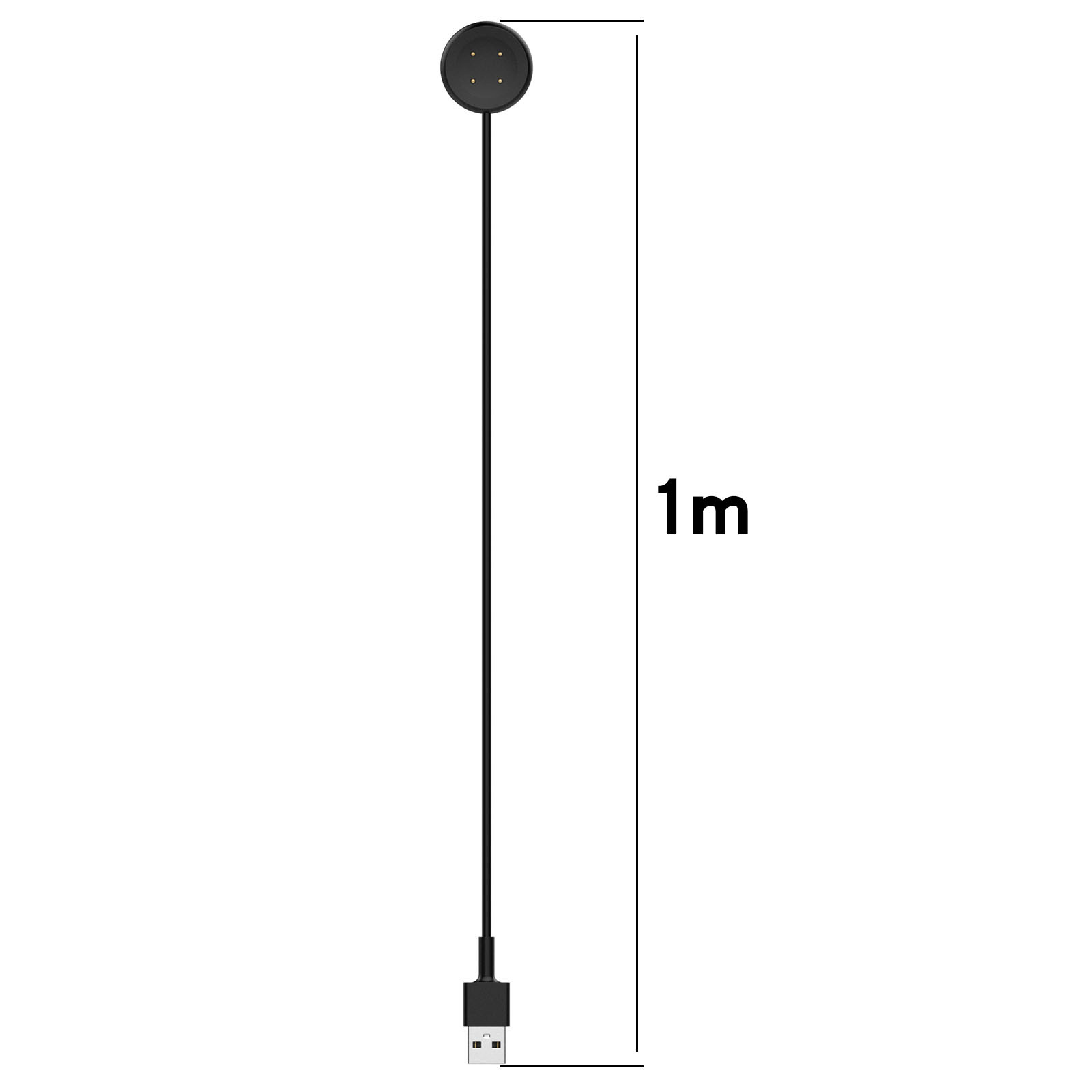 Compatible with Google Pixel Watch charger, Google Pixel Watch2/3 magnetic watch charger 2nd and 3rd generation charging cable Specification drawing