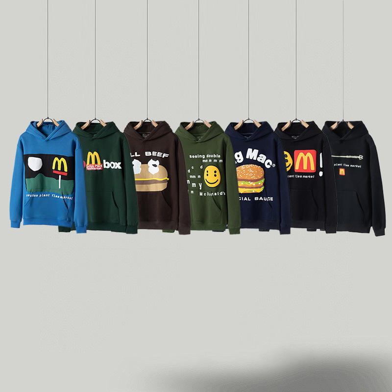 Marca de moda de rap hip-hop europea y americana TRAVIS marca compartida M Kee sudadera con capucha suéter chaqueta de pareja pantalones T SCOTT