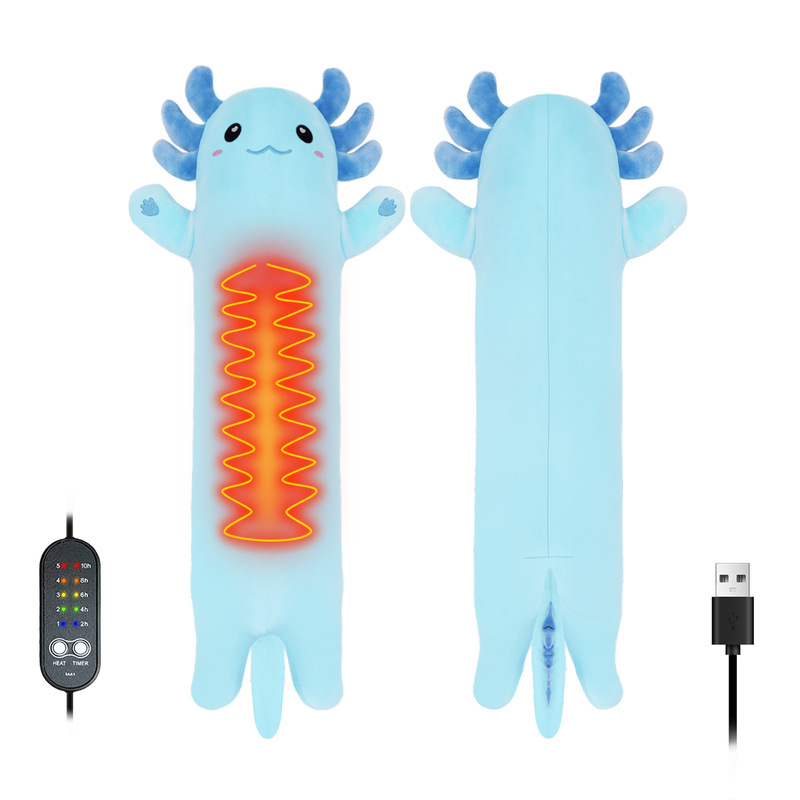 Amazonクロスボーダーusb発热人形heating doll抱き枕クッション温敷长脚猫加热人形|undefined