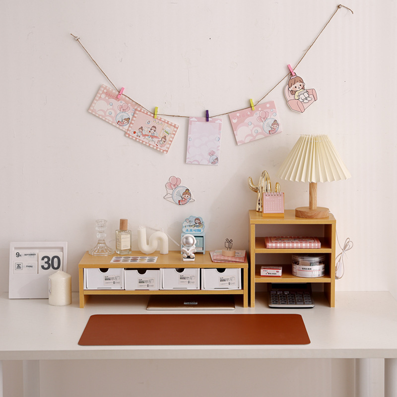 Desktop Monitor Dormitory Desktop Storage Rack Laptop Elevated Rack Desk Desk Desktop Storage Rack