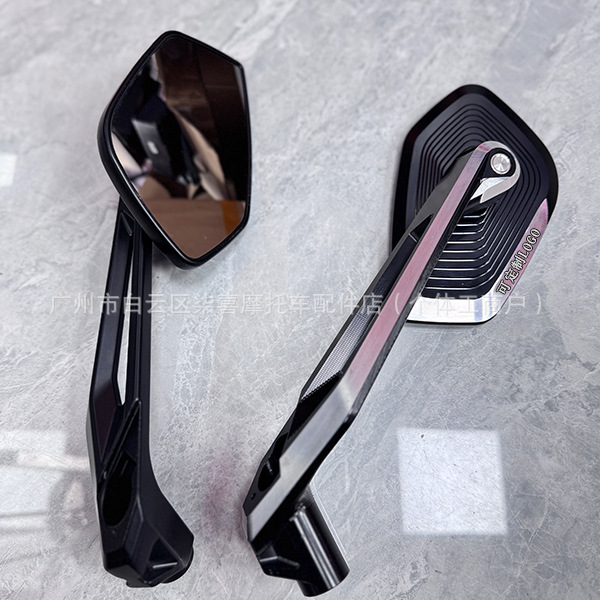 Rearview mirror suitable for Yamaha XMAX300 NMAX155 motorcycles, modified with weighted anti-shake reflector