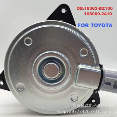 16363-Bz100/168000-2410 Car Cooling Fan Motor Toyota Engine Cooling Fan