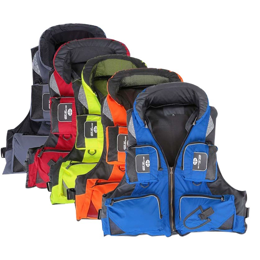 Спасательный жилет для морской рыбалки Санда Рыбалка взрослый рыболовный жилет Многофункциональный Поролоновый съемный портативный плавательный с высокой плавучестью