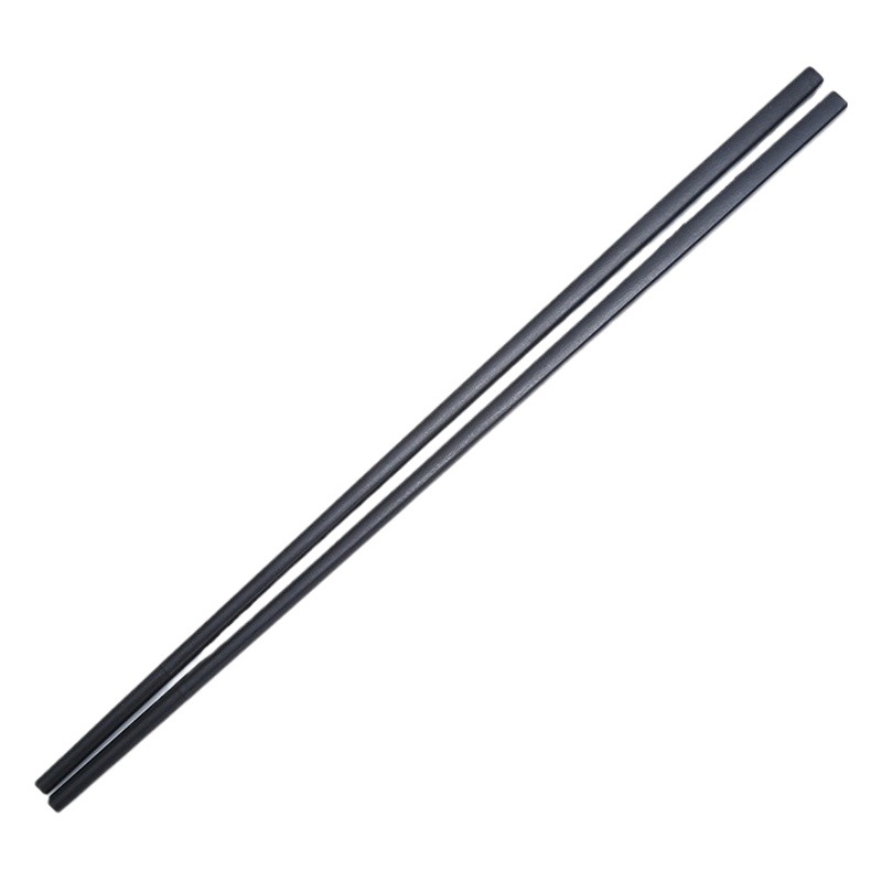 Factory new alloy chopsticks light plate Chinese chopsticks black non-slip frosted hotel household sterilizable chopsticks wholesale