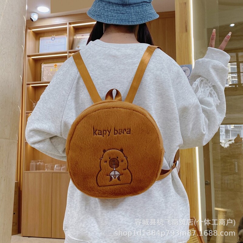 メーカー卸売ベルベットバッグ玩具クロミ斜めショルダーバッグいちご熊ぬいぐるみ日系ハンドバッグサンリオ|undefined