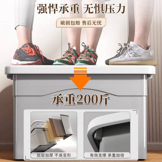 Plastic Storage Box Extra Large Quilt Bedroom Bedroom Moving Storage Box Clothes Storage Box