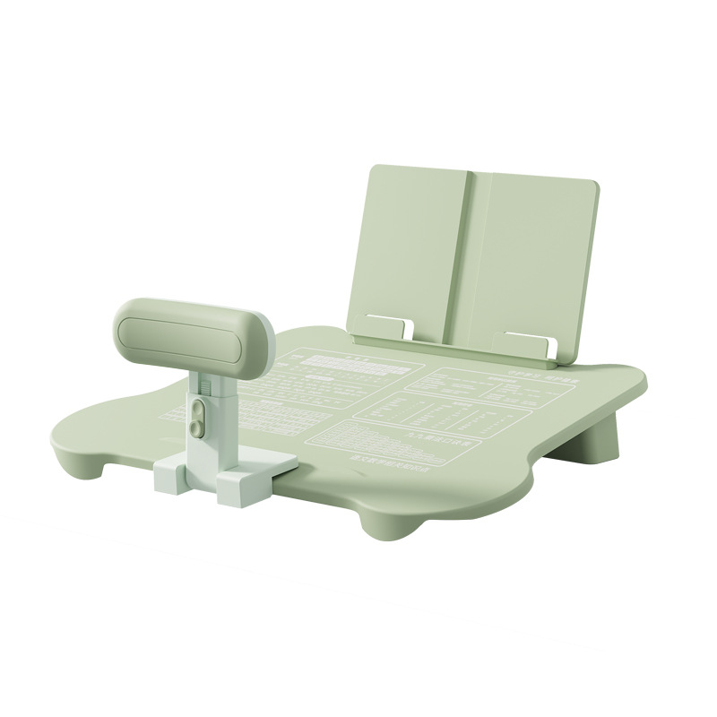 Gold 12-Degree Sitting Posture Corrector Reading Stand Set for Kidsren and Students to Prevent Myopia and Prevent Bowing Vision Protector