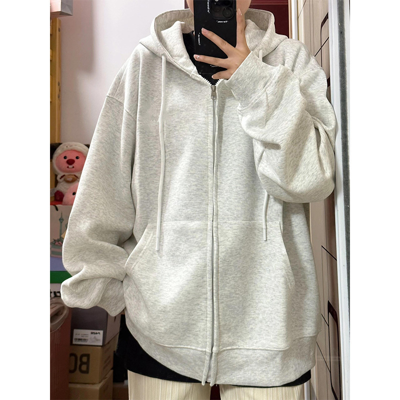 休闲卫衣外套女初春秋穿搭2025新款女装学生党韩系多巴胺上衣开衫|undefined