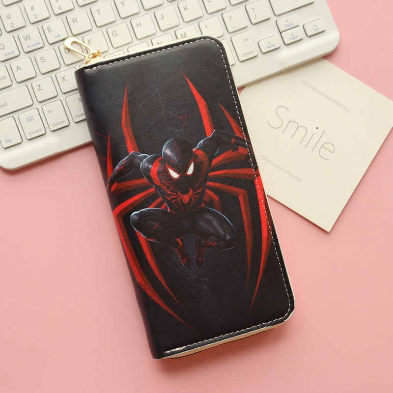 Long wallet, transformer, Spiderman