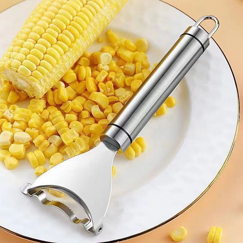 Household stainless steel corn sheller corn peeler