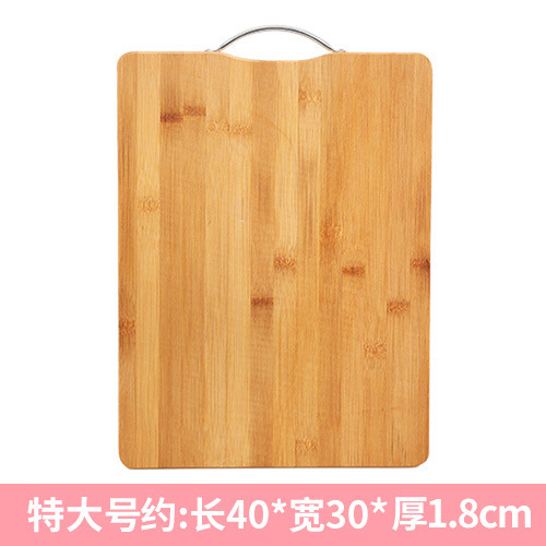 家庭用竹まな板、厚みのあるまな板、両面使用可能な逆アルミハンドル、麺と肉の挽き、卸売|undefined