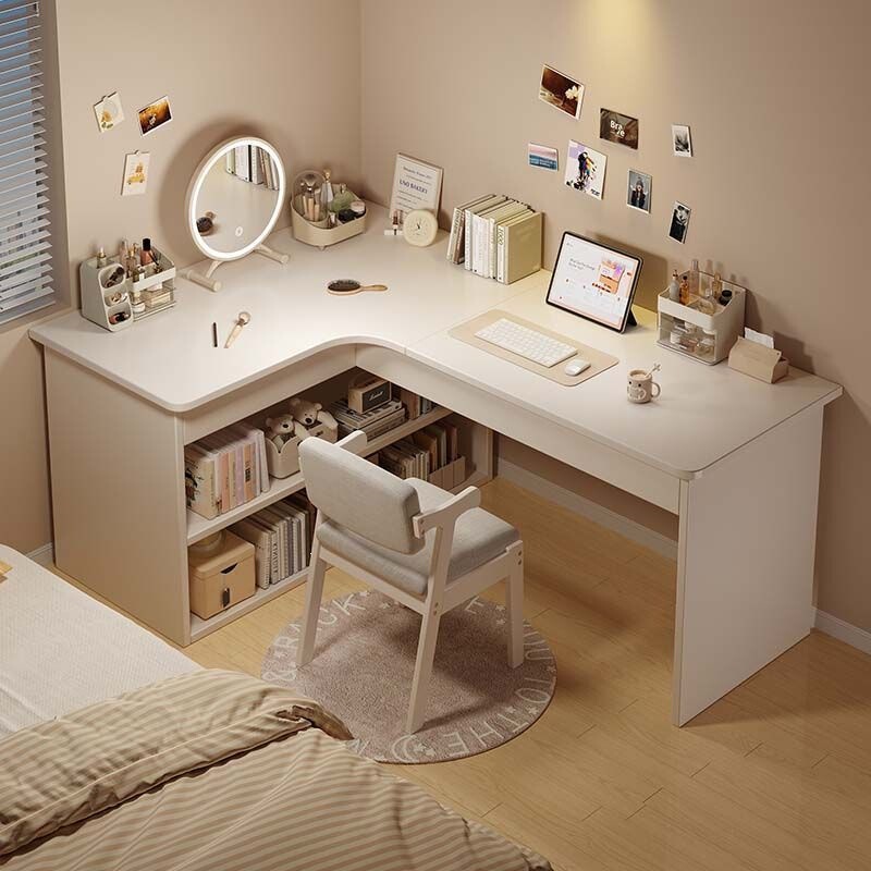 Corner Desk for Home Use, Bedroom Computer Desk, Student Dormitory Study Desk, Simple Rental House Corner Office Desk Corner Desk for Home Use, Bedroom Computer Desk, Student Dormitory Study Desk, Simple Rental House Corner Office Desk