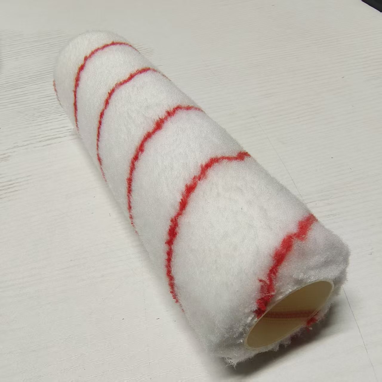 Barril de pintura de látex, mango de cepillo, barril de pintura de 9 pulgadas, soporte de cepillo de comercio exterior, cuatro cables