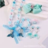 1# Blue Fishtail 6-piece set [transparent bag]
