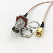 BNC穿板防水UHF煙斗FME公母頭RP-SMA射頻同軸RG316雙銀高溫電纜線