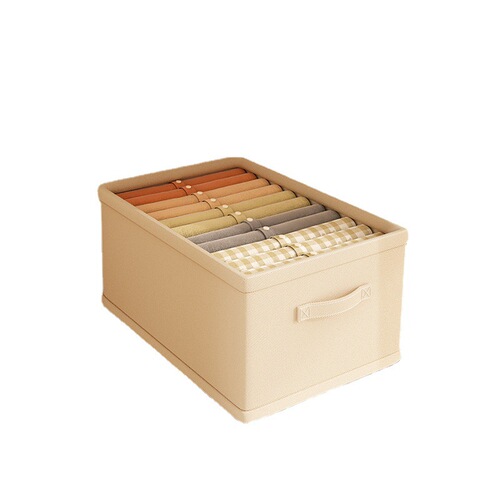 Wardrobe pants clothes storage box artifact clothing divider bag organizer basket dormitory drawer compartment household storage box