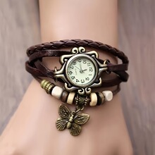 Q 35996 Butterfly Pendant Bracelet Watch ������׹����ʽ�ֱ�
