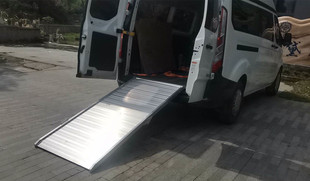 Motorcycle Gold Wing Harley Glide Cart Flight Case Sweeper Loading Step Aluminum Alloy Ramp Slope Plate