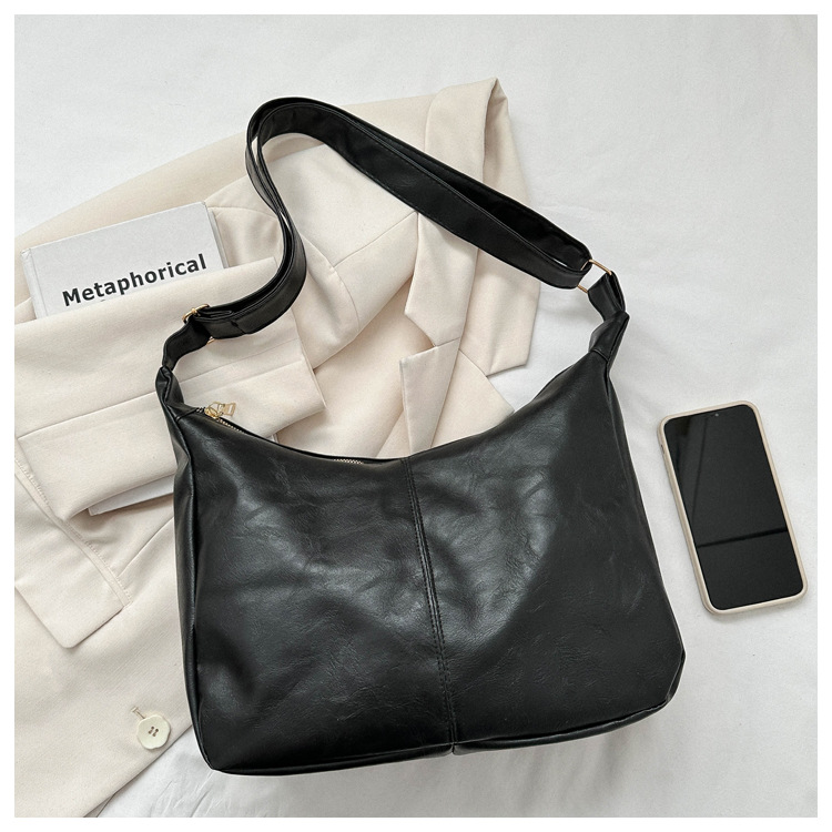 PU Große Kapazität Damen Tote Beliebte Mode Schulter Umhängetasche_voghion.com