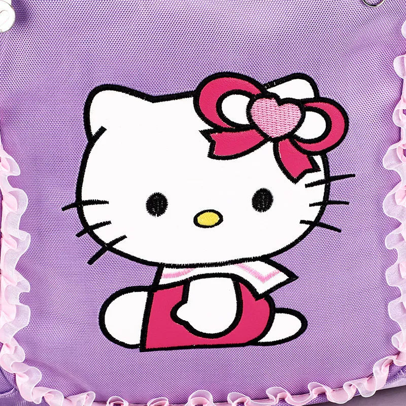 Hello kitty, чемодан, рюкзак, лёгкий, в корейском стиле, 6 лет