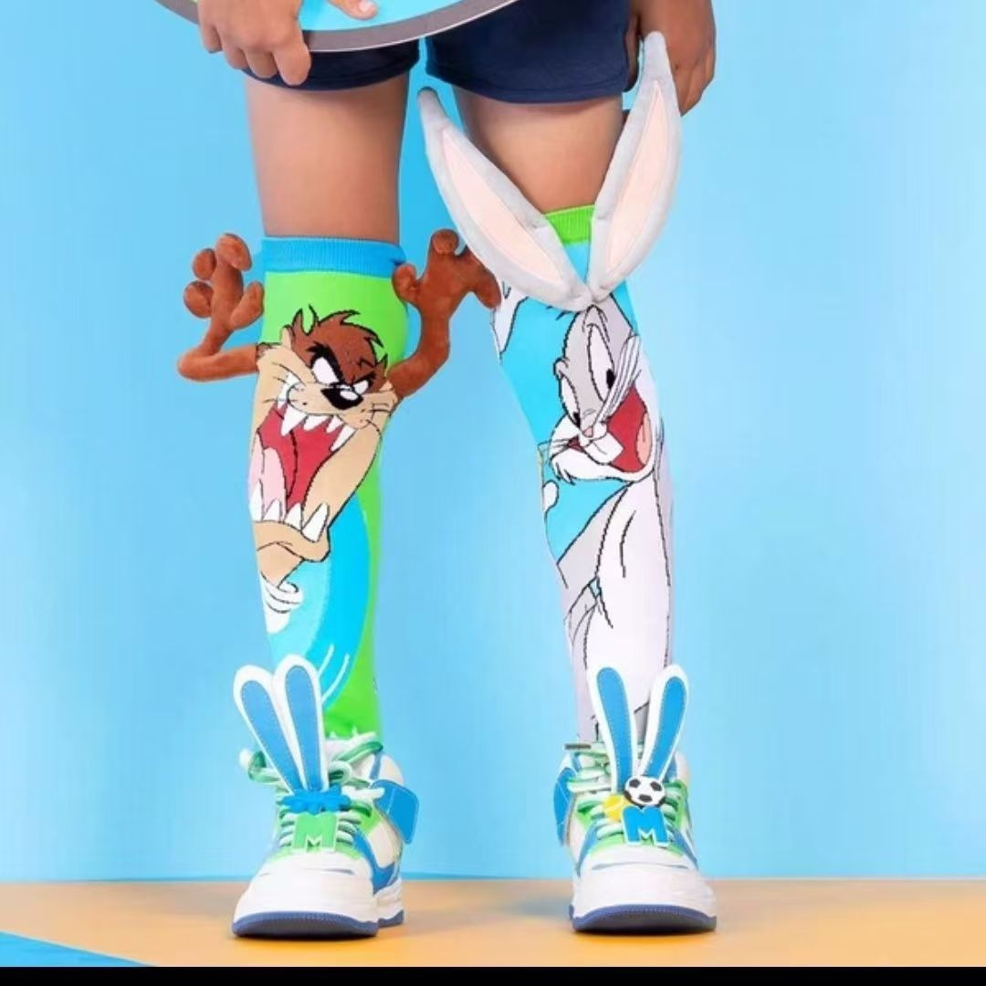 Red transfronteriza de Internet estilo caliente joyería para niños calcetines personalidad tendencia dibujos animados Magic boy calcetines niña princesa calcetines al por mayor