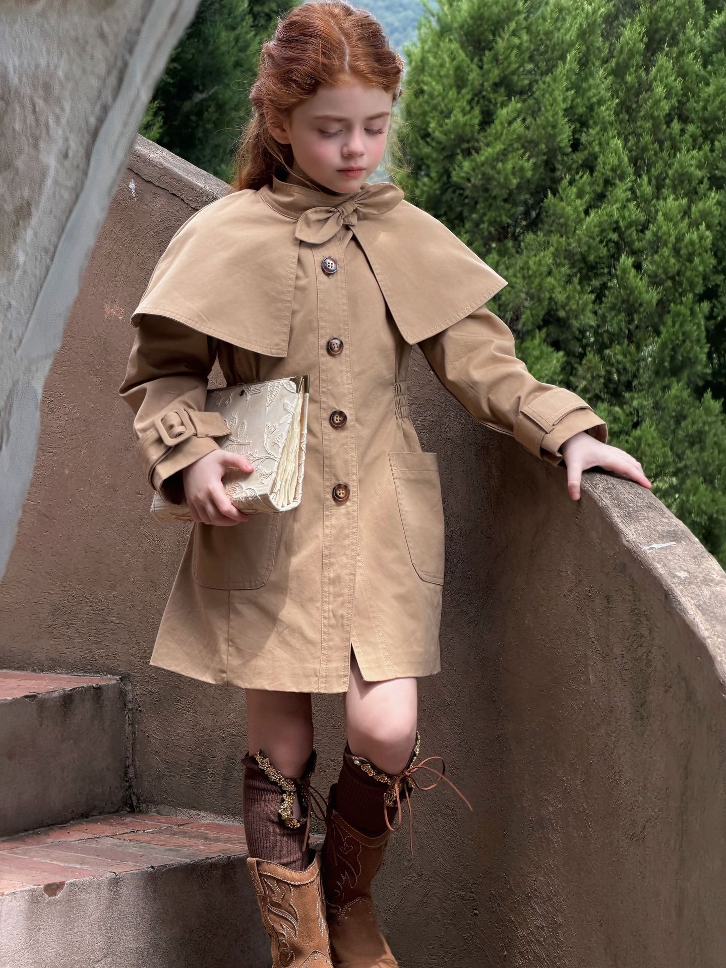 otaly Autumn trench coat