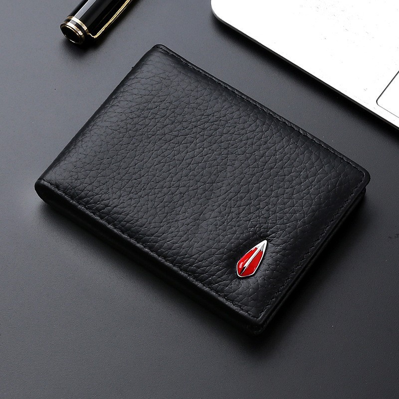 Funda de cuero para licencia de conducir Bolso de tarjeta multifuncional para hombre Cuero de cuero Cubierta de licencia de conducir Cubierta de licencia de conducir para mujer Paquete de identificación de protección integrada