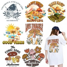 卡通热转印烫画贴印花贴柯式跨境烫印logo卫衣短袖箱包跨境资质