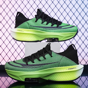 Cross-border plus size MD Air Cushion Couple Racing Marathon Flying Mesh Running Shoes Men's Sports Casual Shoes Running Shoes Women