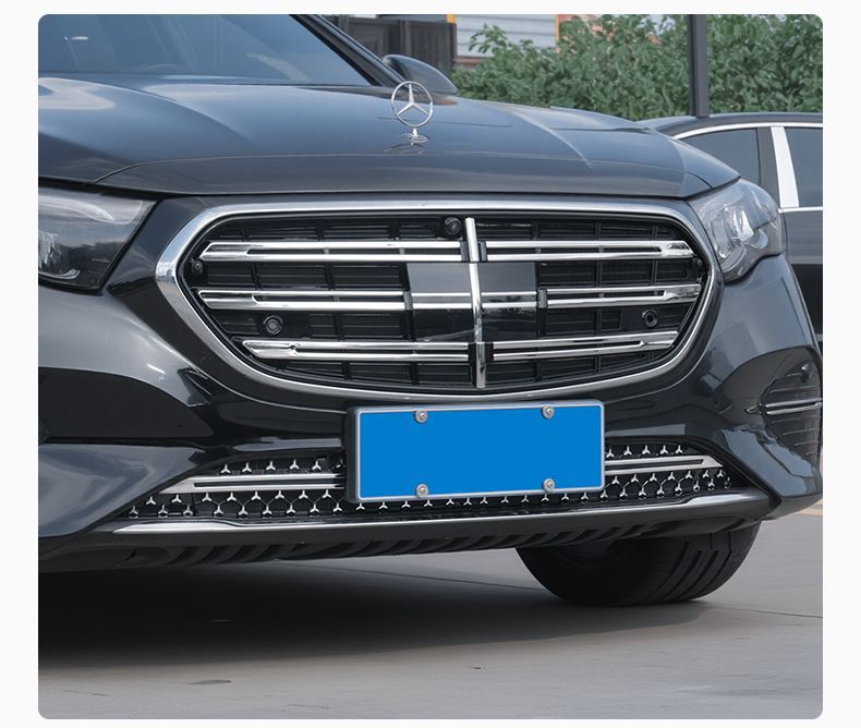 Mercedes-Benz New E-Class E300L/E260L Starry Sky Grille Radiator Insect-Proof Net Protective Cover Modified Decorative Car Accessories