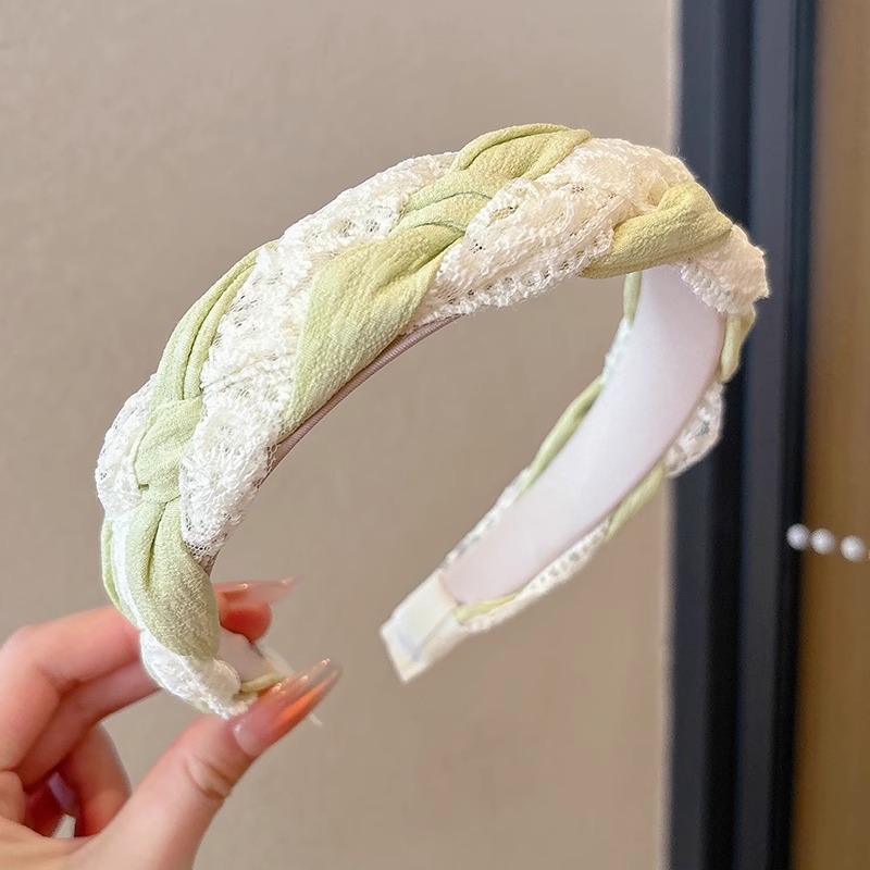 2025 nuevo cinturón de cabello de alta calidad de encaje trenzado de torsión francesa, cráneo alto, cara pequeña y ancha, tarjeta de cabello