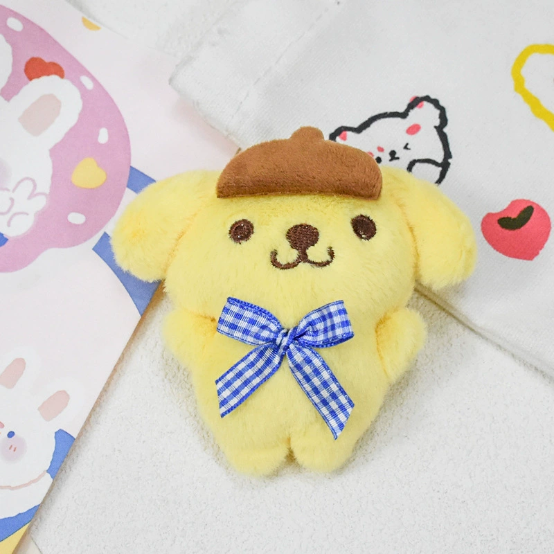 Sanrio, cute plush keychain, doll, backpack, pendant for students