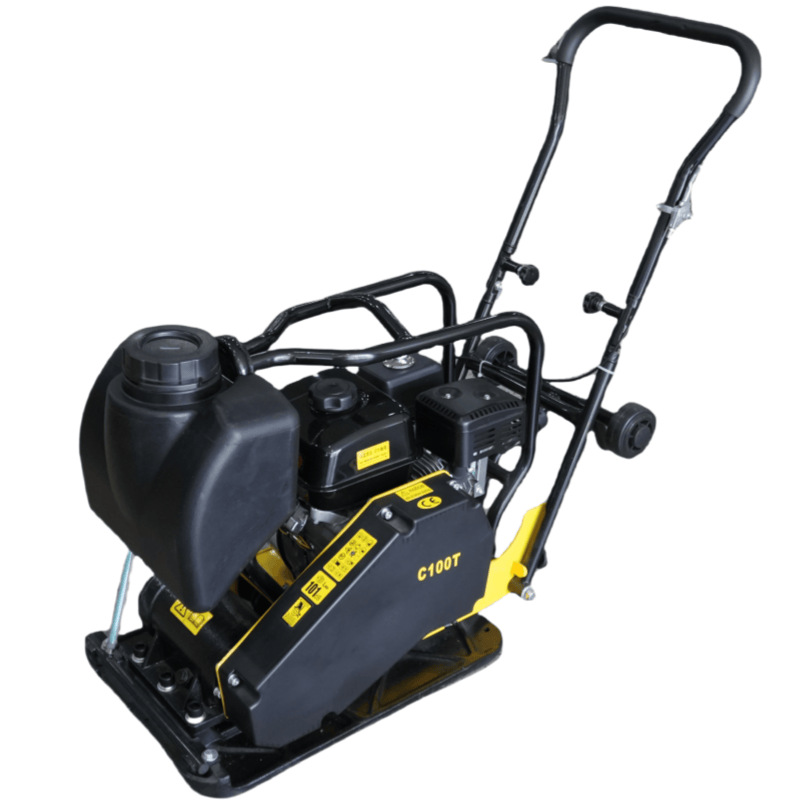 振动平板夯跨境热销路面夯土机沥青路夯实机汽油柴油双向打夯机