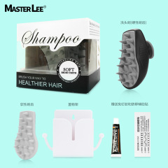 New silicone shampoo brush, household hair-grabbing shampoo artifact, clean scalp massage comb, creative shampoo brush wholesale