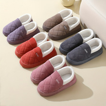 K 71303 Fuzzy couple cotton slippers ë���������Ͽ羳��