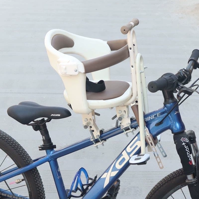 child seat, road bike and: Child seat shed