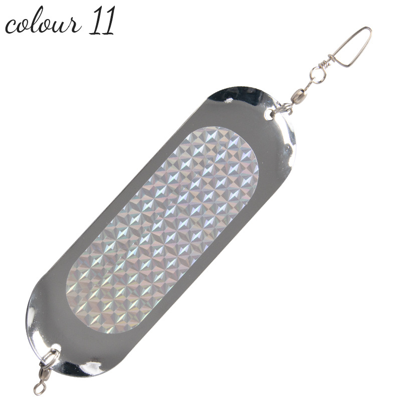 サケのフラッシャーの釣りのフラッシュランプの4.5インチルアーのsalmon fish ing dodgers flashers