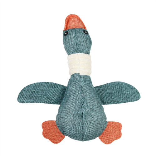 Dog toy Amazon new voice plush simulation goose pet toy wear-resistant anti-bite chewing dog toy