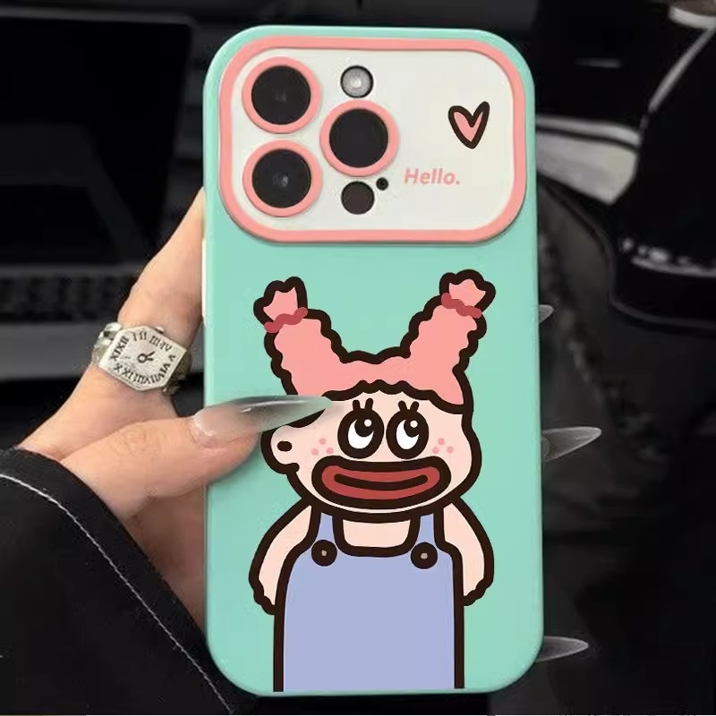 面白くて可愛いカップル向け、Apple 17、12mini、新作ウィンドウ、15plus、7、14plus、16E対応のスマホケース、卸売販売。|undefined