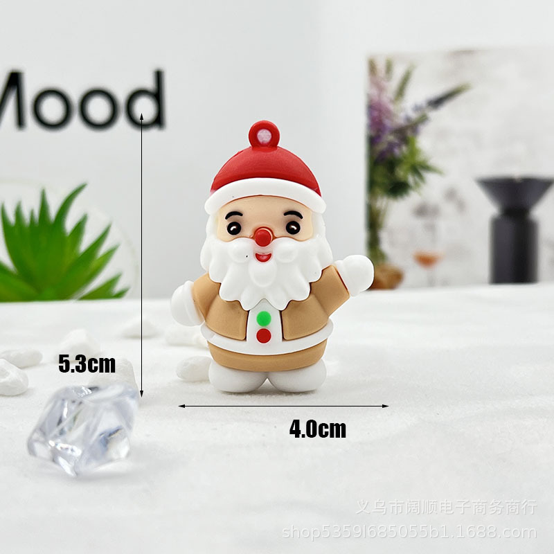 新しいクリスマスのペンダントのキーホルダーのペンダントクリスマスツリーのサンタクロースの部品のクリスマスの贈り物のアクセサリーのペンダント|undefined